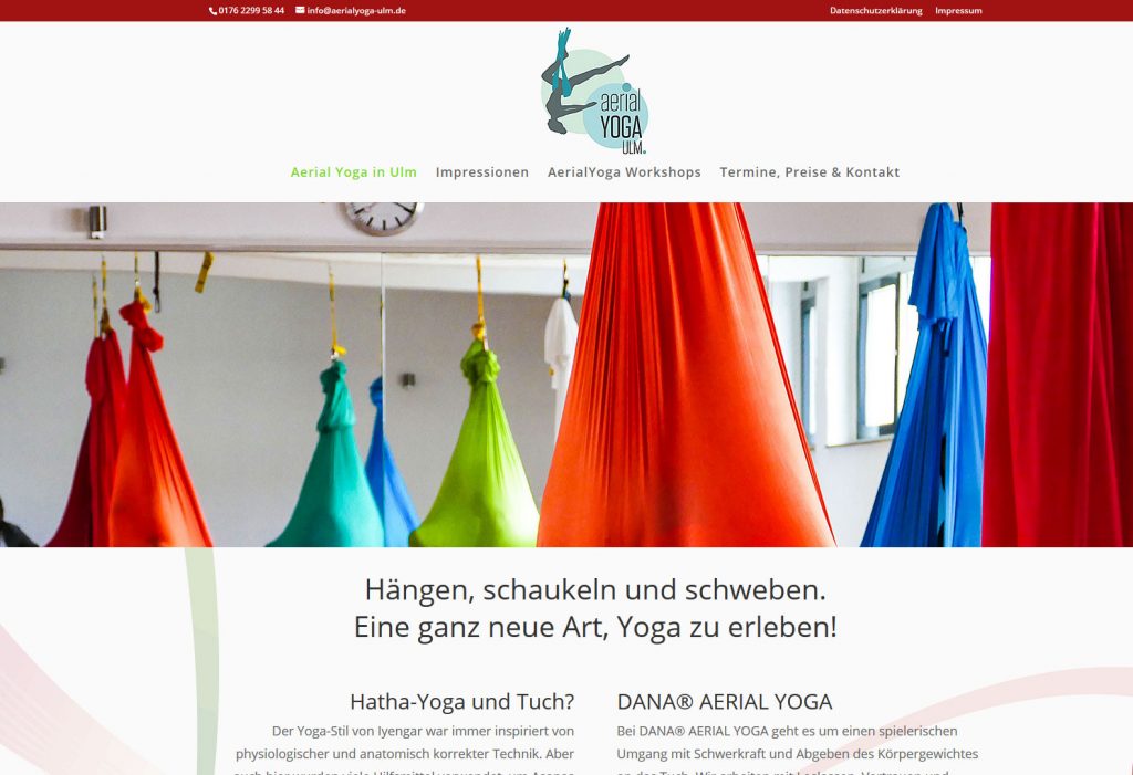 Webdesign Yoga